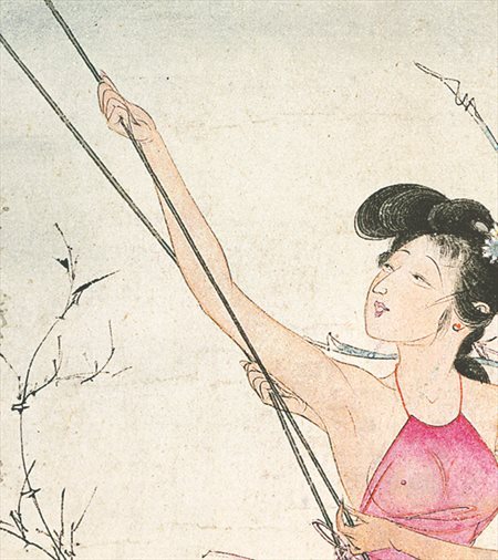大兴-胡也佛的仕女画和最知名的金瓶梅秘戏图